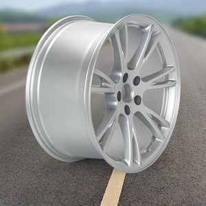 Nueva Llanta de Repuesto de Aleación de Aluminio de 19" X 9.5'' Compatible con el Modelo Y 2020-2023 - Se Adapta a la Rueda Delantera o Trasera - Cuadrada - Product Image 4