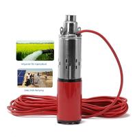 Pompe à Eau Solaire Submersible à Puits Profond, Brosse DC 48/60V, en Acier Inoxydable de Haute Qualité, Vente en Gros, Logo Personnalisé
