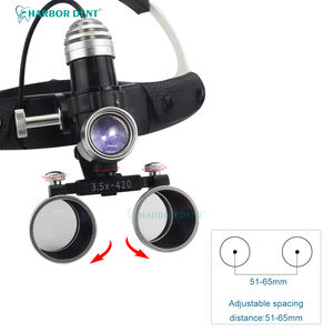 Loupes dentaires professionnelles 2.5X/3.5X avec <span class=keywords><strong>loupe</strong></span> de <span class=keywords><strong>dentiste</strong></span> LED réglable <span class=keywords><strong>pour</strong></span> <span class=keywords><strong>loupe</strong></span> binoculaire de phare de dentisterie - Product Image 4