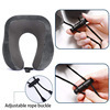 U-Shaped Memory Foam <b>Neck</b> <b>Pillow</b> 28x26x14cm Foldable Travel Support For Home Airplane Use - Product Image 5