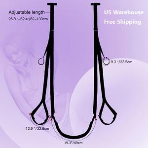 Balançoire sexuelle de porte avec siège et contraintes réglable SM Bondage balançoire pour couples Meilleure vente en <span class=keywords><strong>stock</strong></span> USA Warehouse Hot Selling - Product Image 1