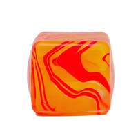 Cube anti-stress coloré très apprécié, non toxique, compressible, pour adultes, idéal pour la relaxation au bureau