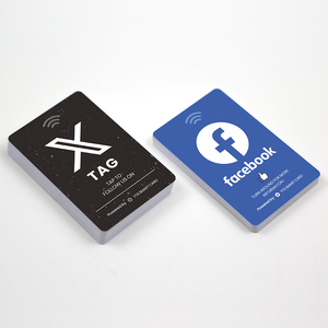 Tarjeta NFC Personalizada con Código QR para Reseñas de Google, Tarjeta de Visita Inteligente, 13.56 MHz, Chip 215 - Product Image 3