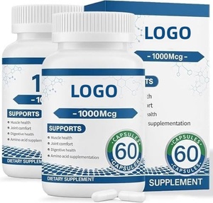 Cápsulas de Soporte Muscular y Articular con Extracto de Mariscos 1000mcg, Nuevo Complejo Corporal Pro, Sin GMO, Sin Gluten, Mejora la Densidad Ósea, 60 Cápsulas - Product Image 1