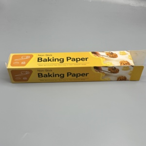 Rollo de papel de silicona de calidad alimentaria para barbacoa, antiadherente, impermeable, a prueba de grasa, para asar, cocinar y hornear. - Product Image 1