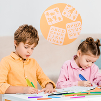 Jouets éducatifs électroniques, stylo à dessin rechargeable, kit de marqueurs créatifs à air comprimé, stylo DIY, kit d'art par pulvérisation