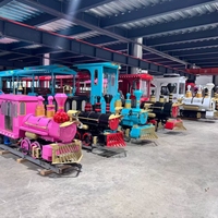 Attraction Super Excitante : Train Touristique de Parc d'Attractions en Alliage Métallique, Capacité 100-500kg