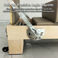 Machine de Pilates Reformer Premium Professionnelle en Bois d'Érable, Équipement de Luxe Réglable pour Studio Commercial et Fitness