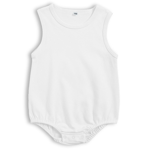 Canotta Baby body bubble pagliaccetto one piece sublimation 100% poliestere pagliaccetti per neonati bianchi - Product Image 2