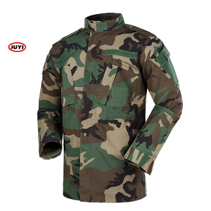 Conjunto de camisa y pantalones de camuflaje táctico para hombre Bdu táctico directo de fábrica Uniformes tácticos Bdu Multicam de manga larga - Product Image 3