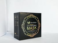 Patchs pour les yeux OEM Hydrogel 24K Algues dorées Collagène Gel Pads Masque pour les yeux