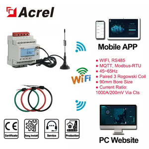 มิเตอร์ไฟฟ้าไร้สาย 3 เฟส Acrel ADW300 MQTT พร้อมระบบส่งข้อมูลไร้สาย - Product Image 1
