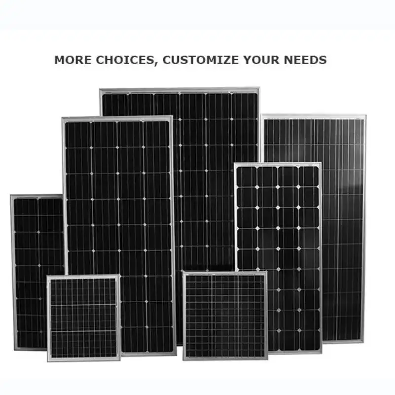 Cellules solaires mono photovoltaïque à double verre182 mm 500w 550w 600w 800w 5BB 9BB Module Pv de 600 watts Panneau solaire demi-cellule