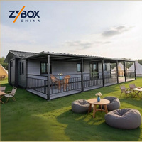 ZYBOX, fournisseur du classement Fortune 500, maison conteneur extensible abordable, maison préfabriquée modulaire, mini-maison pour les États-Unis et l'Australie, unité de logement permanente.