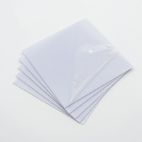 Feuille de polystyrène PS de haute qualité, couleur blanche, 0,2-2,5 mm, feuille diffuseur en plastique PS