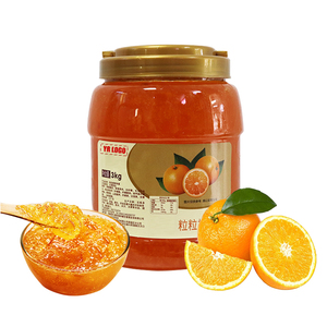 Fresh Orange Jam for Bubble Tea Syrup and Concentrate Juice Manufacturers <b>Ready</b>-<b>to</b>-<b>eat</b> Fruit Flavored Jam Wholesale Orange Jam - Product Image 5