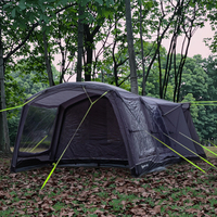 Glamping de luxe, camping familial, tente pneumatique imperméable quatre saisons, abri gonflable, une chambre et un salon