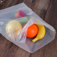Fruits transparents pain aux légumes nourriture 100% sacs d'emballage biodégradables compostables pour supermarché/Fuirt/légume
