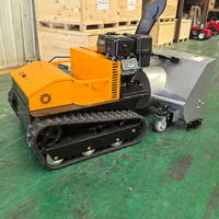 Robot souffleuse à neige sur chenilles 18HP OEM à faible MOQ avec télécommande 800M pour les distributeurs