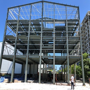 Exportation aux Maldives Entrepôt de structure en acier à plusieurs étages Entrepôt de structure en acier personnalisé à bas <span class=keywords><strong>prix</strong></span> - Product Image 1