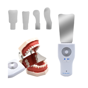 Specchietti antiappannamento dentali Set Fog Free fotografia intraorale in acciaio inox specchio con luce LED ortodontico riflettori - Product Image 2