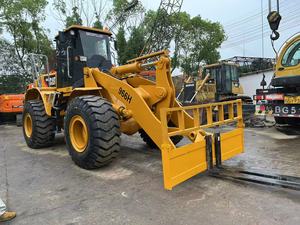Used <b>CAT</b> 966H <b>Wheel</b> Loader Front End Loader 6 Ton Caterpillar Engine Denison Hydraulic Yellow Heavy Duty for Farm Construction - Product Image 3