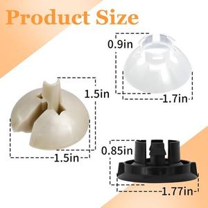 Varillas de Suspensión para Lavadora Whirlpool W11130359, Barra de Equilibrio de Plástico Resistente, Repuestos para Electrodomésticos - Product Image 4