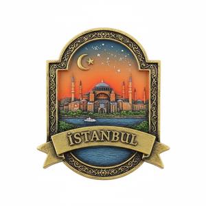 Magnete per Frigorifero 3D Creativo in Resina Personalizzata, <span class=keywords><strong>Souvenir</strong></span> di Istanbul <span class=keywords><strong>Turchia</strong></span> con la Moschea Ayasofya-i Kebir Cami-i Serifi - Product Image 3