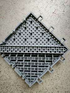 Dalles de sol en plastique modulaires pour l'extérieur, anti-poussière, anti-neige, en EVA, tapis de porte d'entrée, tapis de sol en EVA - Product Image 3