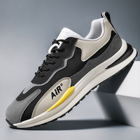 Nouvelles Baskets Respirantes pour Hommes 2025 – Prix Usine – Tige en PU – Chaussures de Sport et Loisirs à Semelle Souple – Idéales pour la Marche