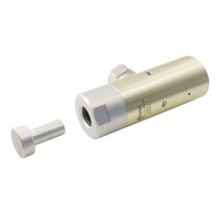 Connecteur rapide automatisé G10D à double poussée compacte, diamètre extérieur 0,8 à 28 mm, test de fuite pneumatique 10 bars