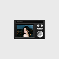 Appareil photo numérique pour enfants 2026, nouveau, double objectif, écran 2,4 pouces, 4K 30FPS, 48MP CMOS, zoom 16x, grand angle 180°, lampe torche LED intégrée