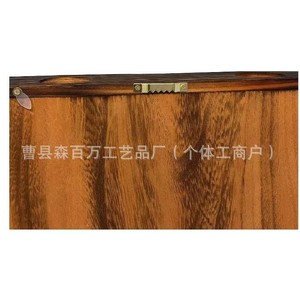 Solid Wood Wine Cork <b>Beer</b> Cap Storage Box Double Compartment Display Rack Natural Color Rectangle Standing Type - Product Image 5