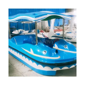 I bambini di lusso dell'acqua di divertimento guidano la barca elettrica del getto d'acqua della vetroresina dell'attrezzatura della spiaggia del parco del gioco