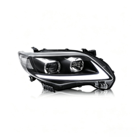 Feux de signalisation séquentiels automatiques Plug and Play, ensemble de phares LED pour Toyota Corolla 2011-2013, accessoires de voiture