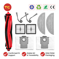 Kit d'accessoires de remplacement pour aspirateur robot, compatible avec Roborock Q10 S5 S5+ Q10 X5 X5+, pièces de rechange