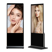 Kiosque intelligent vertical LCD de 55, 65 et 75 pouces, écran publicitaire numérique, totem, kiosque tactile sur pied