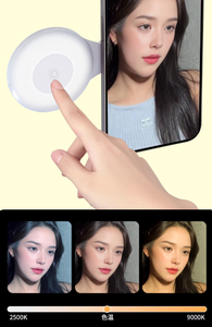 Lumière magnétique pour selfie compatible avec <span class=keywords><strong>iPhone</strong></span>, anneau lumineux LED pour selfies/photographie/vidéo - Product Image 4