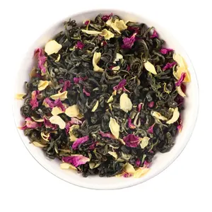 热销健康天然风味果茶樱花绿茶混合混合茶