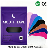 Bande adhésive buccale respirante OEM, bandes buccales anti-ronflement pour un sommeil réparateur, sans latex, hypoallergéniques, ISO13485 ISO9001 CE