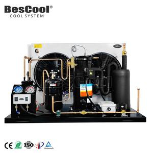 Gran oferta, unidad de condensación semihermética, Enfriador de refrigeración para exteriores, congelador rápido, refrigerador Industrial para intercambio de calor - Product Image 1