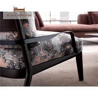 Fauteuil élégant simple de luxe en bois massif, jambes, tissu et velours, mobilier d'intérieur et de salon, blanc, pour loisirs, nouveau,