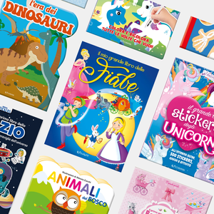 Livre de contes classiques de poche de style Edicart, coloré, pour les jeunes enfants, 24 articles, 16 pages, fabriqué en Italie - Product Image 5