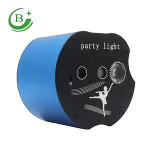 Hangable RGB 3 Lens DJ Disco Party Laser Light Voice Activated LED Projector Stage Light