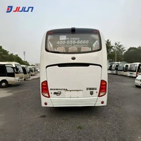 Autocar de grande capacité et efficace, conduite en douceur, véhicule commercial avec un grand compartiment à bagages, autocar Yutongs d'occasion