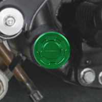 Accesorios de motocicleta para Kawasaki KLR650 marco agujero cubierta protector marco lateral agujero tornillo decorativo KLR 650 1987-2024 2023 2022