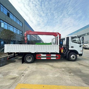 รถเครนตงเฟิงใหม่เอี่ยม 4x2 ขนาด 3.2 ตัน รถเครนบูมตรงขนาดเล็กสำหรับขาย - Product Image 5