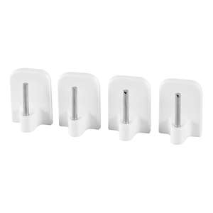 ของฉันพื้นฐาน gardinenhaken weiβ 4er karte - Product Image 1