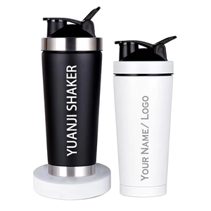 Gobelet isotherme à double paroi en acier inoxydable de 25 oz, <span class=keywords><strong>shaker</strong></span> pour protéines en poudre, bouteille d'eau de sport et de fitness, logo personnalisé - Product Image 1