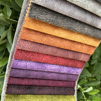 Vente flash : Tissu d'ameublement en velours hollandais uni 100 % polyester, tricoté en tricot, résistant aux déchirures, infroissable, léger pour